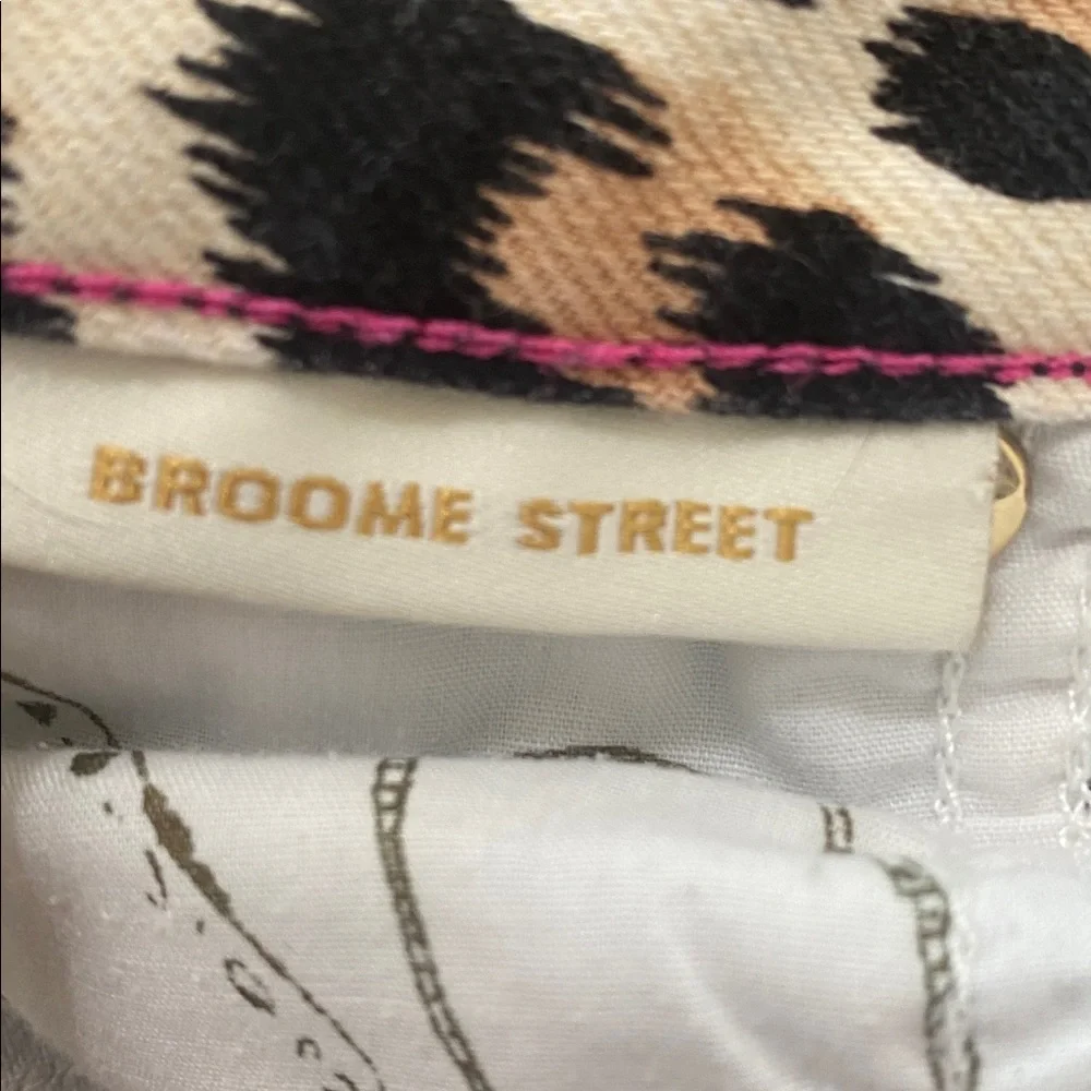 Kate‎ Spade Broome Street Leopard Print Skinny Jeans